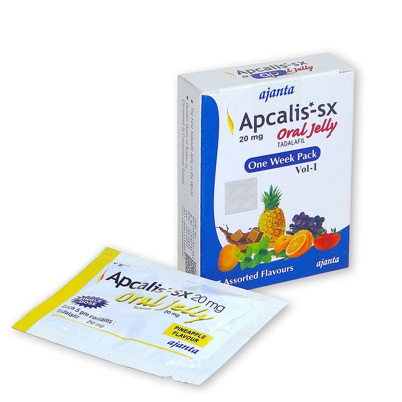 Apcalis Oral Jelly 20 mg - 3 balení (21 ks) APCALIS GEL