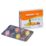 KAMAGRA CHEWABLE TABS 100 MG