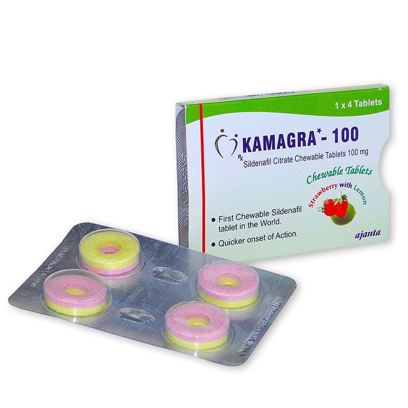 Kamagra Polo 100 mg - 8 balení (32 ks) - SLEVA 30% Ajanta Pharma