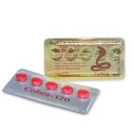 King Cobra 120 mg - 4 balení (20ks) - Viagra - SLEVA 10%